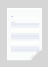 Load image into Gallery viewer, Love Notes Guest Book Inserts – 50 Pages